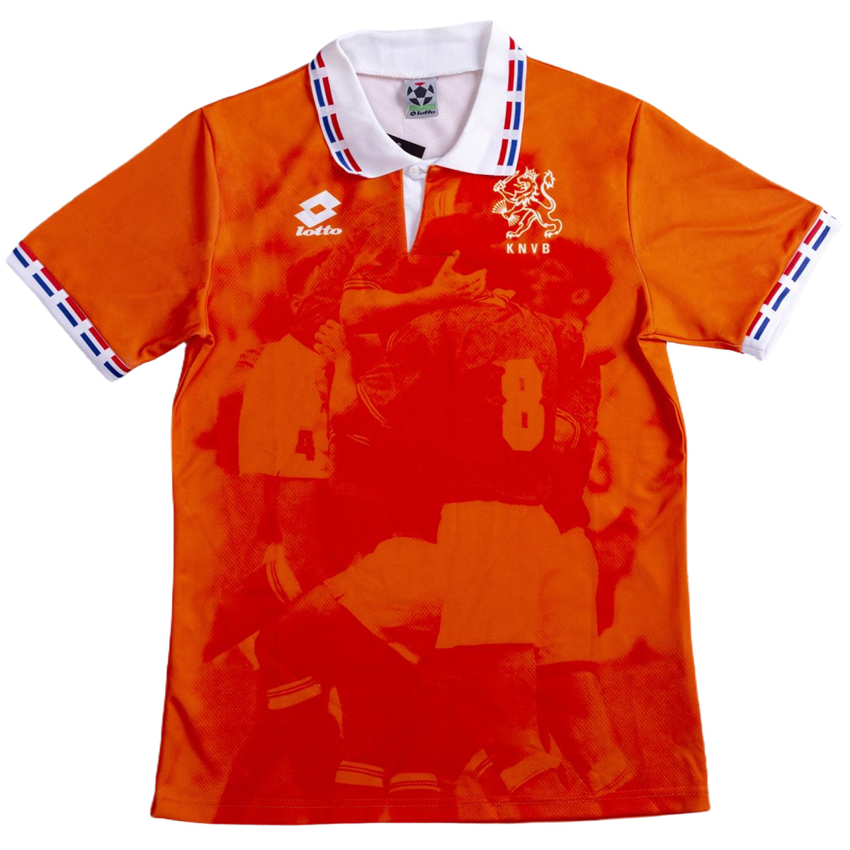 Netherlands 1996 Retro Jersey Home Soccer Shirt - bestsoccerstore