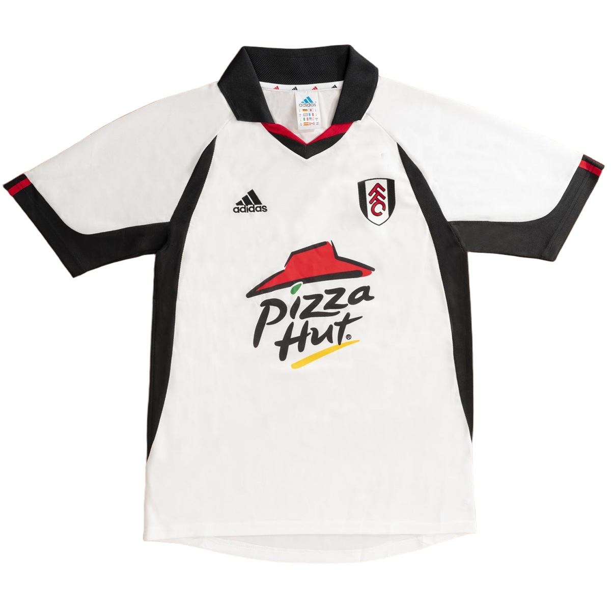 Fulham 2001/02 Retro Jersey Home Soccer Shirt - bestsoccerstore