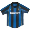 Inter Milan 2001/02 Retro Jersey Home Soccer Shirt - bestsoccerstore