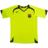Barcelona 2005/06 Retro Jersey Away Soccer Shirt - bestsoccerstore