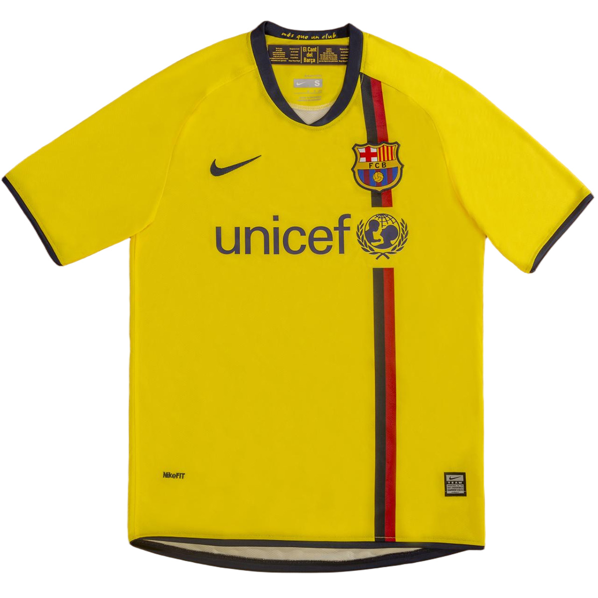 Barcelona 2008/09 Retro Jersey Away Soccer Shirt - bestsoccerstore