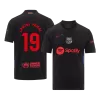 LAMINE YAMAL #19 Barcelona Away Soccer Jersey - Spotify Logo Without Text - bestsoccerstore