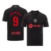 LEWANDOWSKI #9 Barcelona Soccer Jersey Away Custom Shirt Spotify Logo Without Text - bestsoccerstore