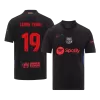 LAMINE YAMAL #19 Barcelona Away Soccer Jersey - UCL (Spotify Logo Without Text) - bestsoccerstore
