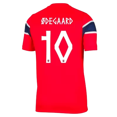 Norway Ødegaard #10 Soccer Jersey Home Custom Shirt World Cup 2026 - bestsoccerstore