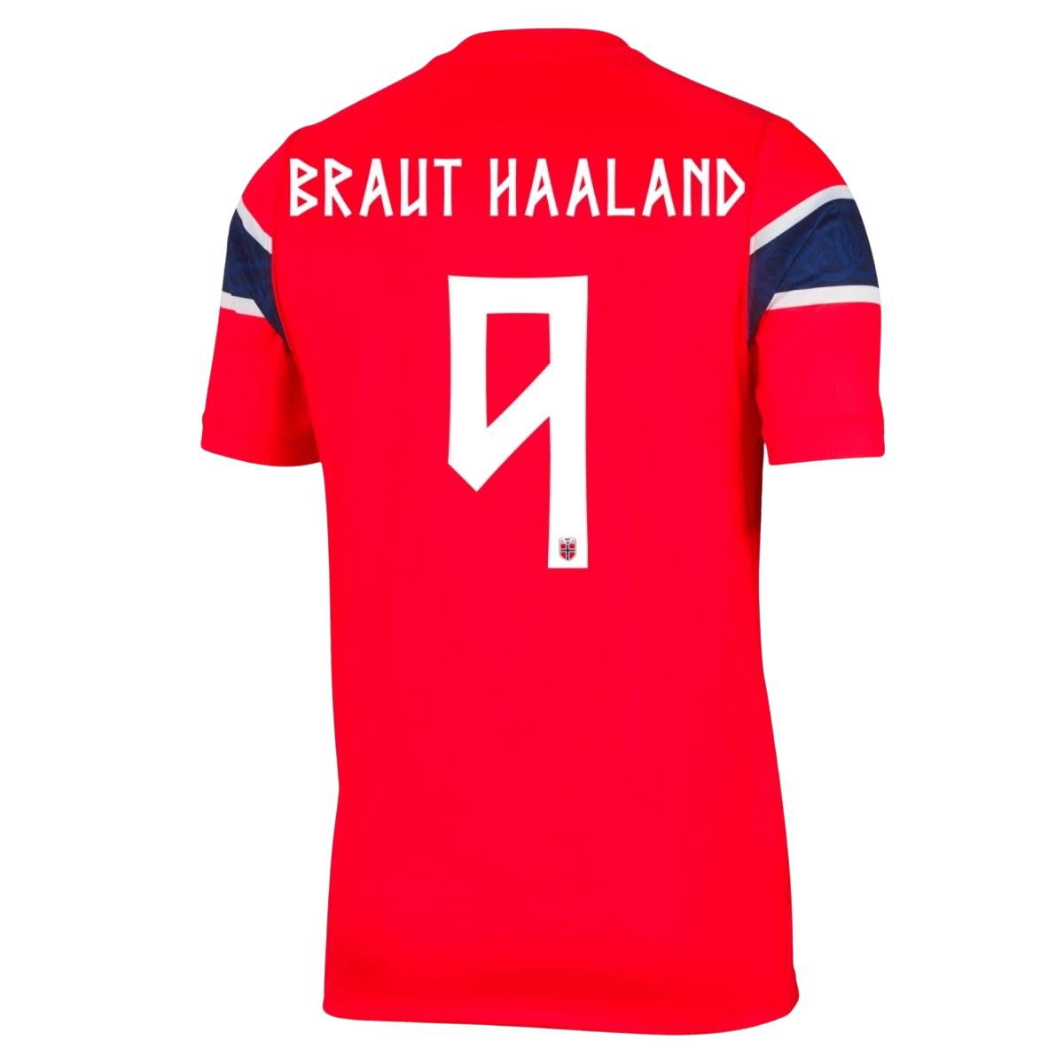 Norway BRAUT HAALAND #9 Custom Player Version Home Soccer Jersey World Cup 2026 - bestsoccerstore