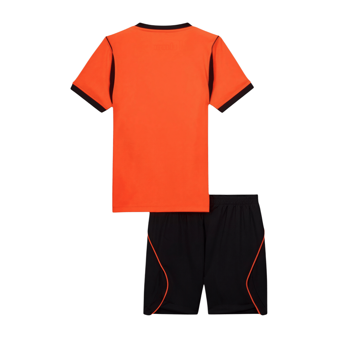Kids Netherlands Home Custom Soccer Kits World Cup 2026 - bestsoccerstore
