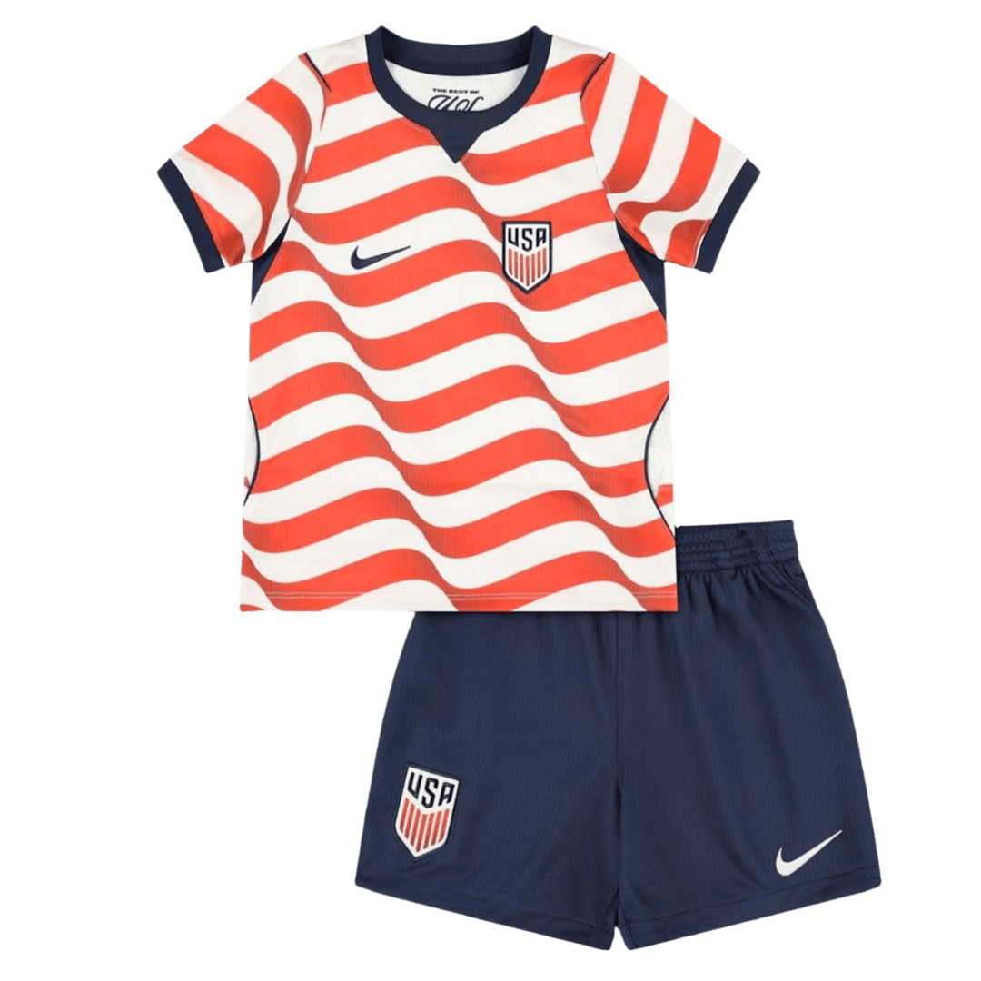 Kids USA Home Custom Soccer Kits World Cup 2026 - bestsoccerstore