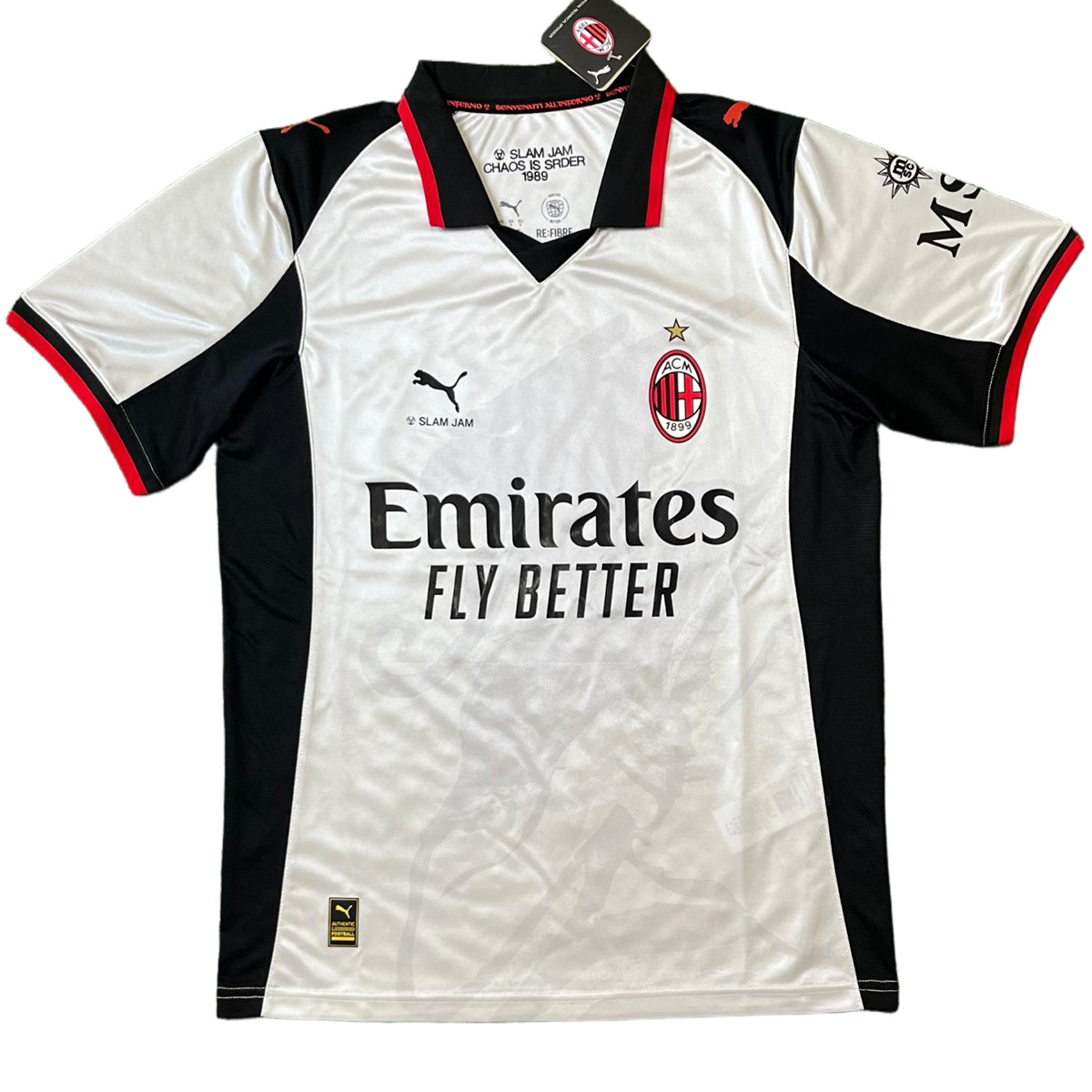 AC Milan x Slam Jam Fourth Soccer Jersey Custom Shirt 2025/26 - bestsoccerstore