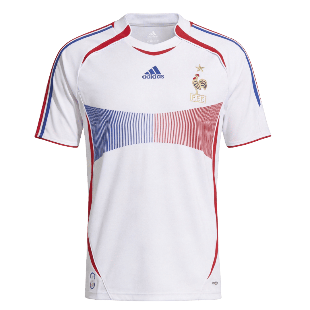 France 2006 Retro World Cup Jersey Away Soccer Shirt - bestsoccerstore