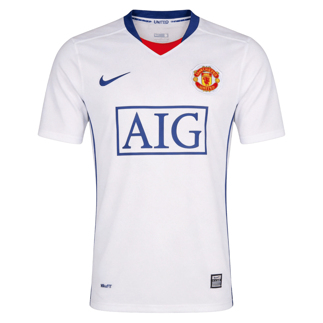 Manchester United 2008/09 Retro Jersey Away Soccer Shirt - bestsoccerstore