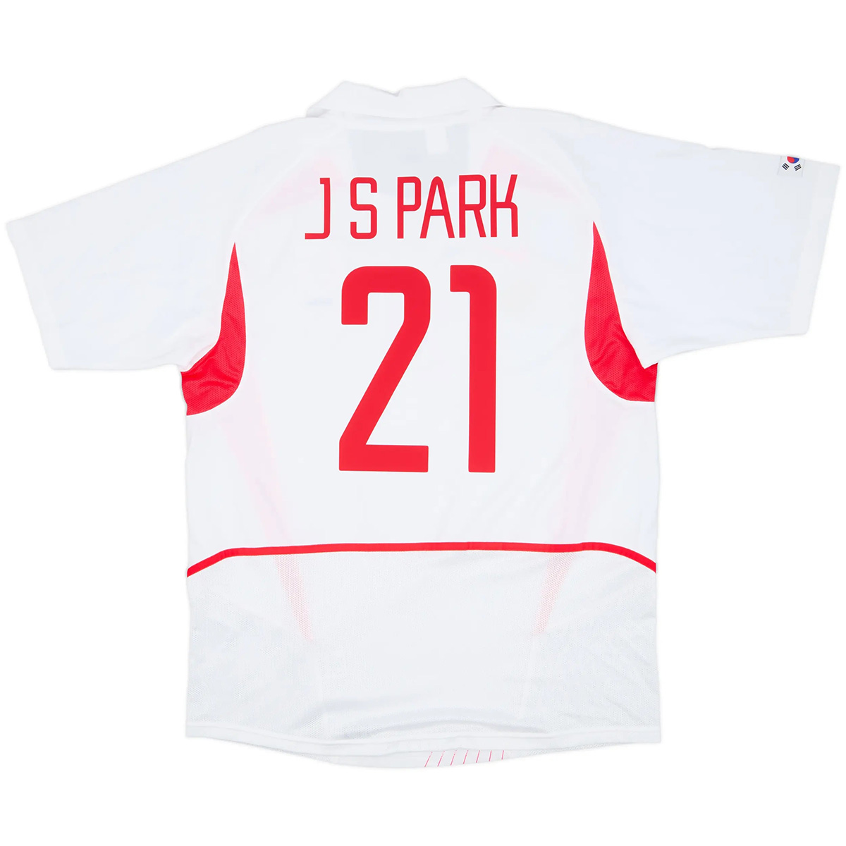 S Park #21 South Korea Retro Jersey Away Soccer Shirt World Cup 2002 - bestsoccerstore
