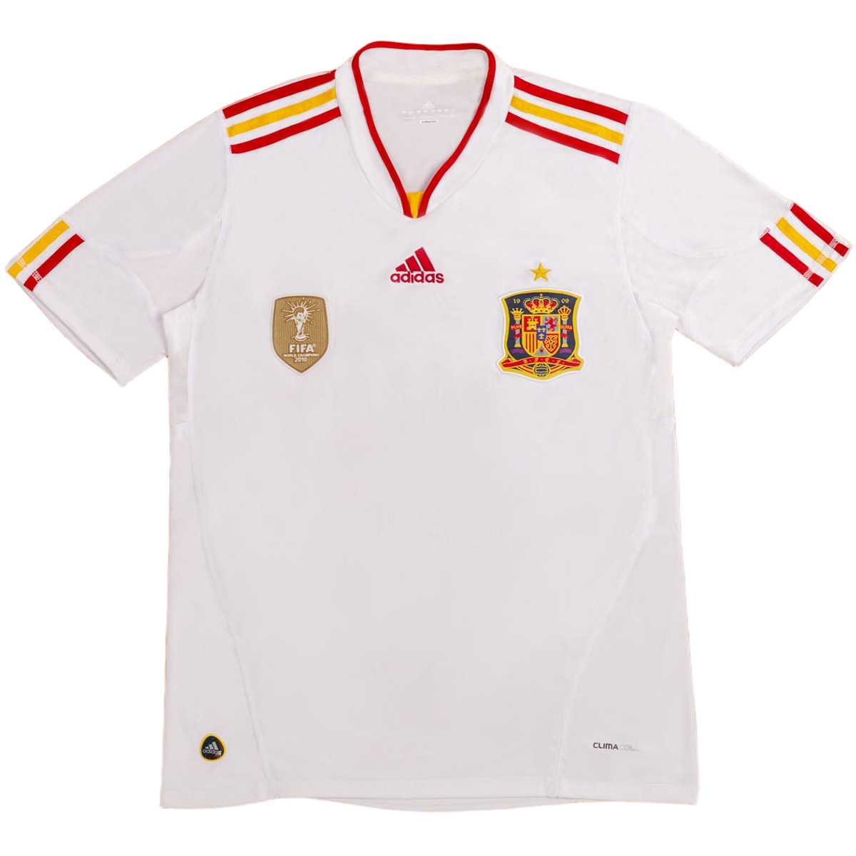 Spain 2011 Retro Jersey Away Soccer Shirt - bestsoccerstore