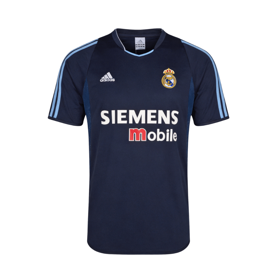 Real Madrid 2003/04 Retro Jersey Away Soccer Shirt - bestsoccerstore
