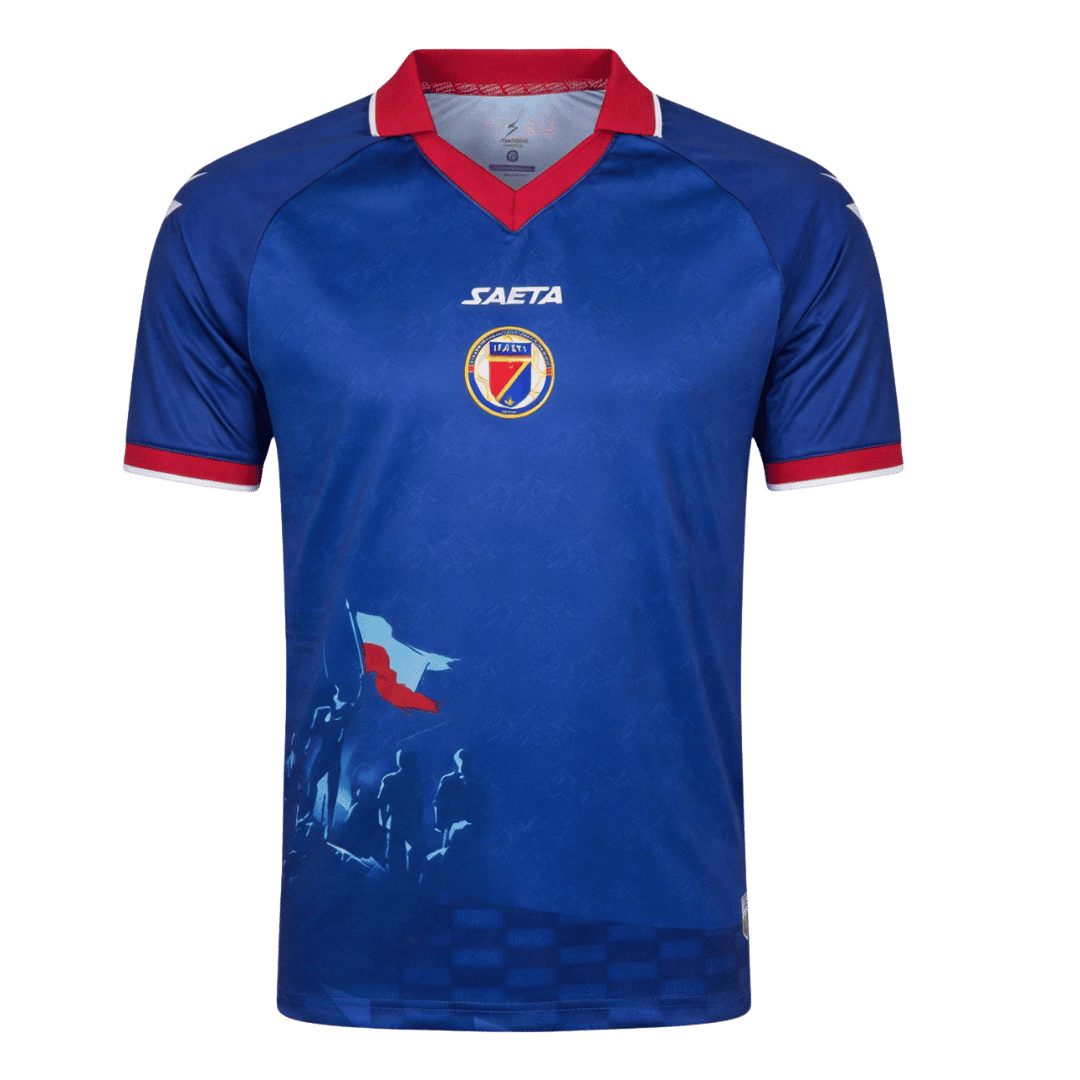 Haiti Soccer Jersey Home Custom Shirt World Cup 2026 - bestsoccerstore
