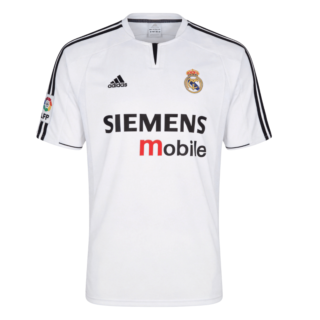 Real Madrid 2003/04 Retro Jersey Home Soccer Shirt - bestsoccerstore