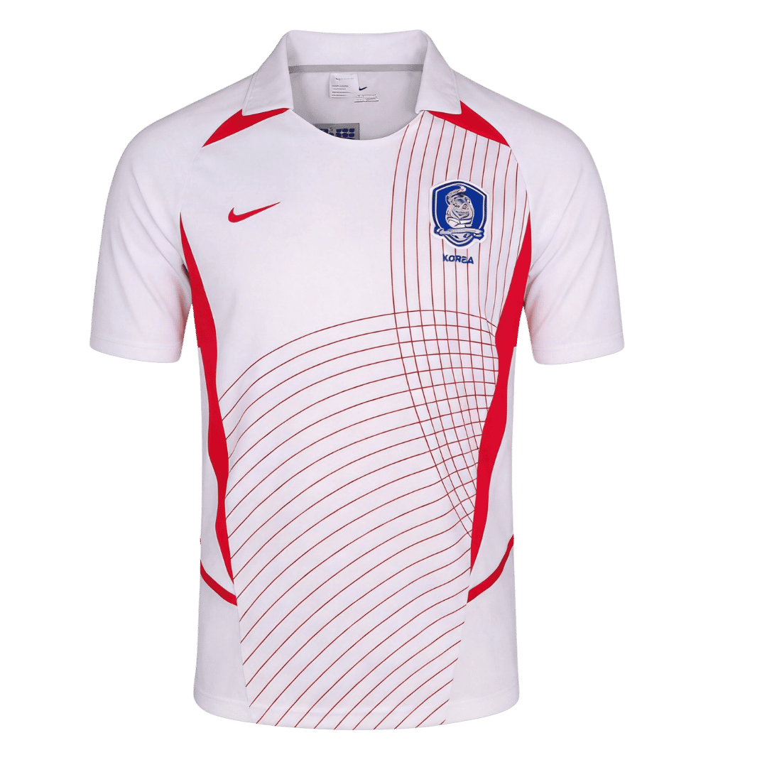 South Korea World Cup 2002 Retro Jersey Away Soccer Shirt - bestsoccerstore