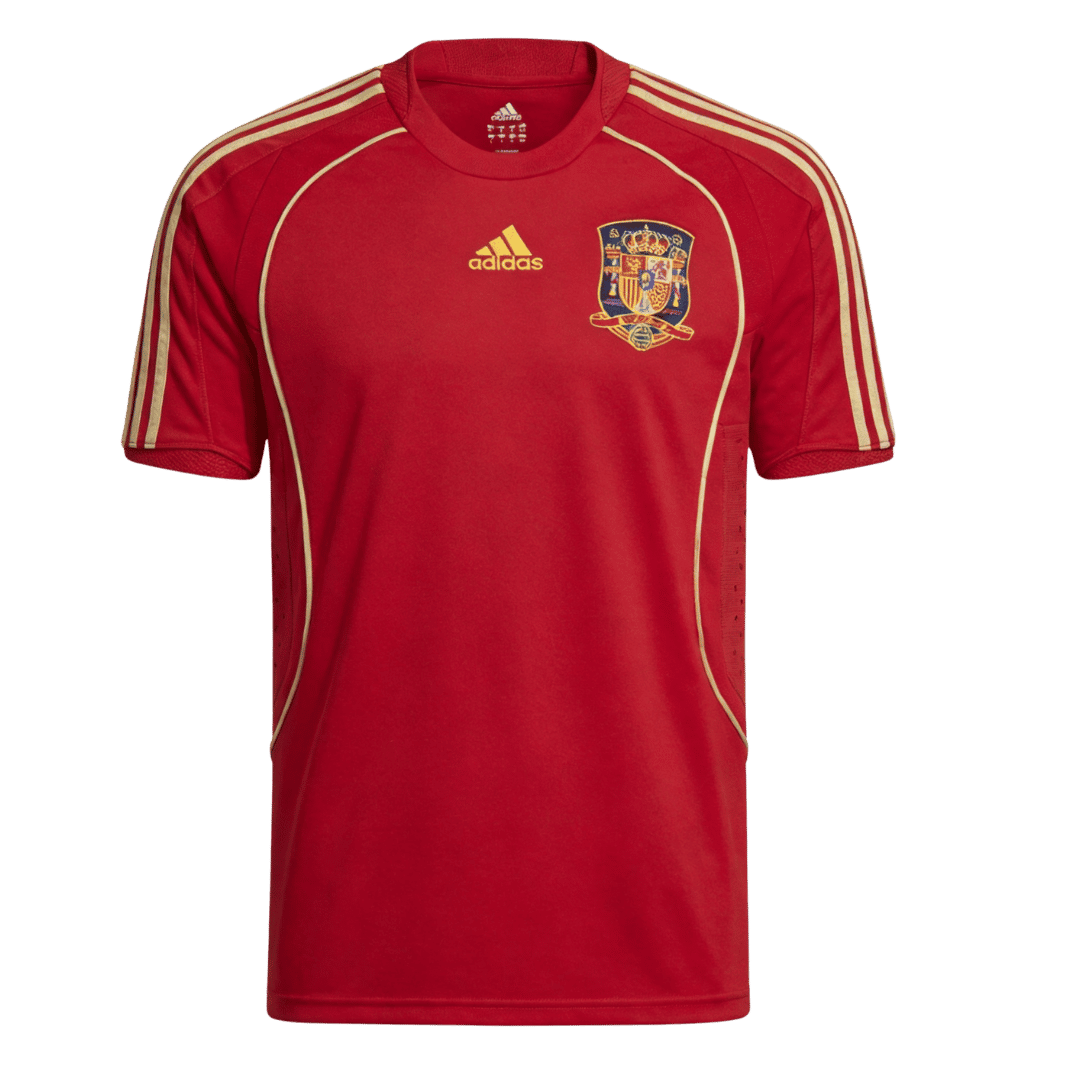 Spain 2008 Retro Jersey Home Soccer Shirt - bestsoccerstore
