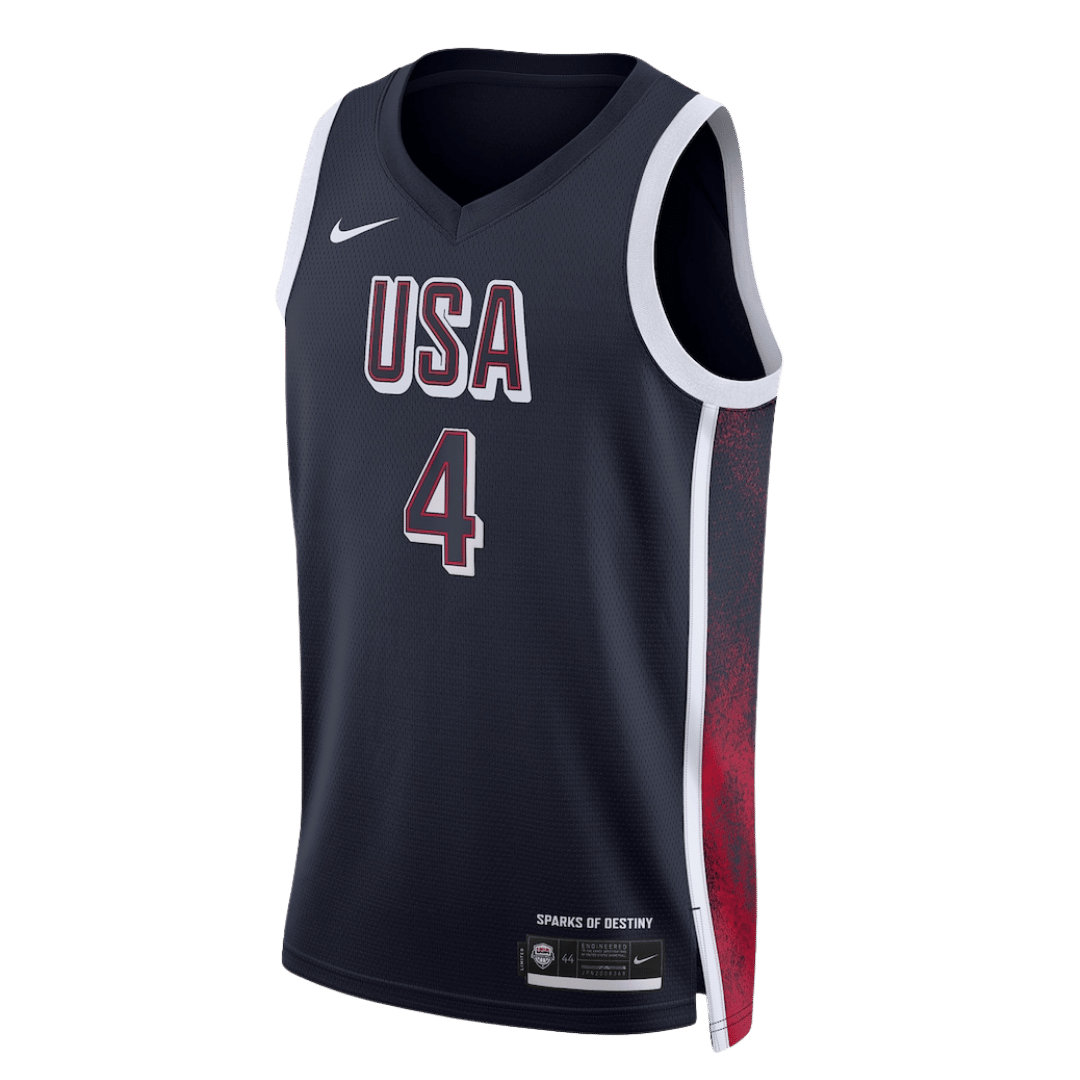 Stephen Curry #4 USA Swingman Navy NBA Jersey - bestsoccerstore