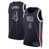 Stephen Curry #4 USA Swingman Navy NBA Jersey - bestsoccerstore