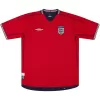 England 2002 Retro Jersey Away Soccer Shirt - bestsoccerstore