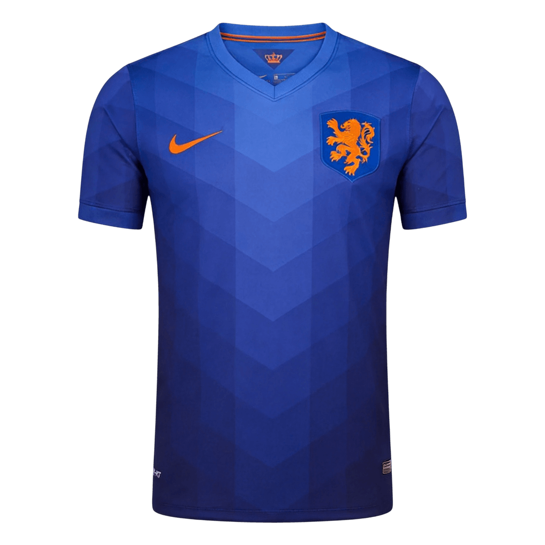 Netherlands 2014 Retro Jersey Away Soccer Shirt - bestsoccerstore