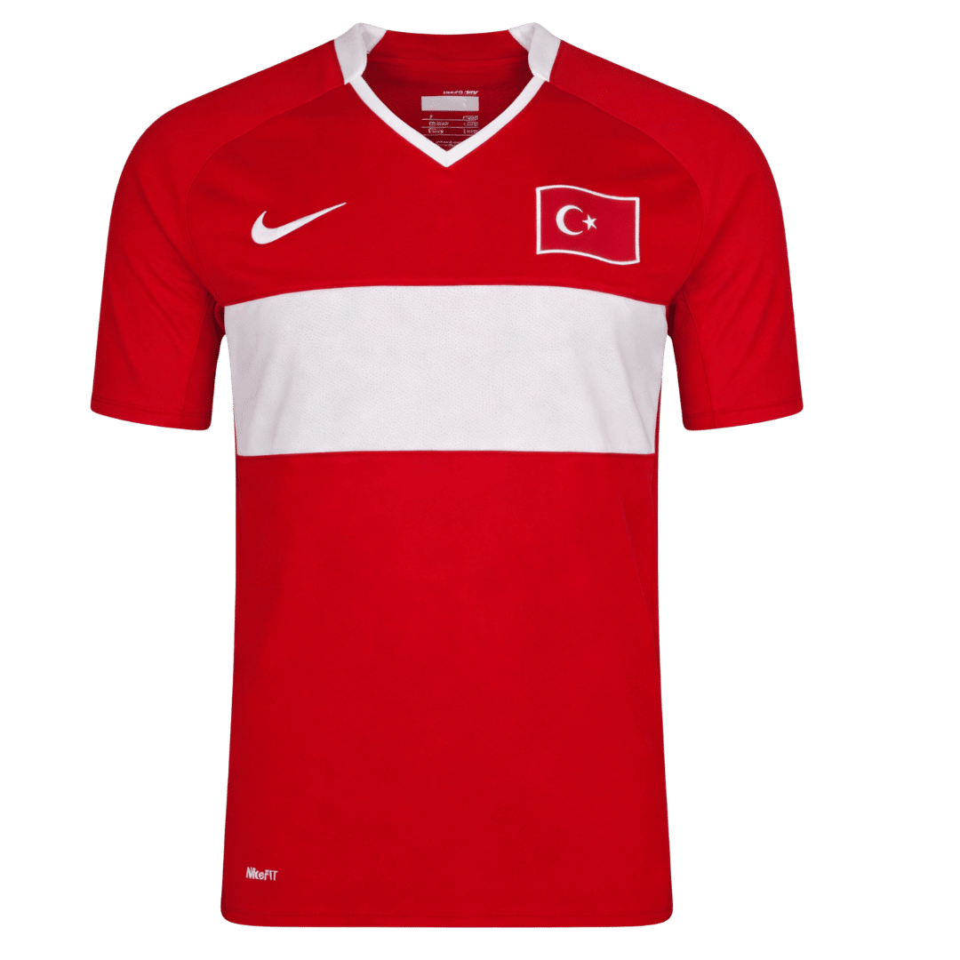 Turkey 2008 Retro Jersey Home Soccer Shirt - bestsoccerstore