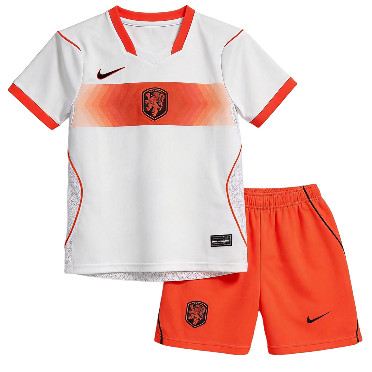 Kids Netherlands Away Custom Soccer Kits World Cup 2026 - bestsoccerstore