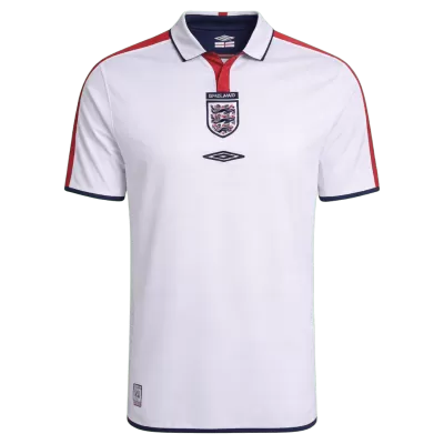 England 2004 Retro Jersey Home Soccer Shirt - bestsoccerstore