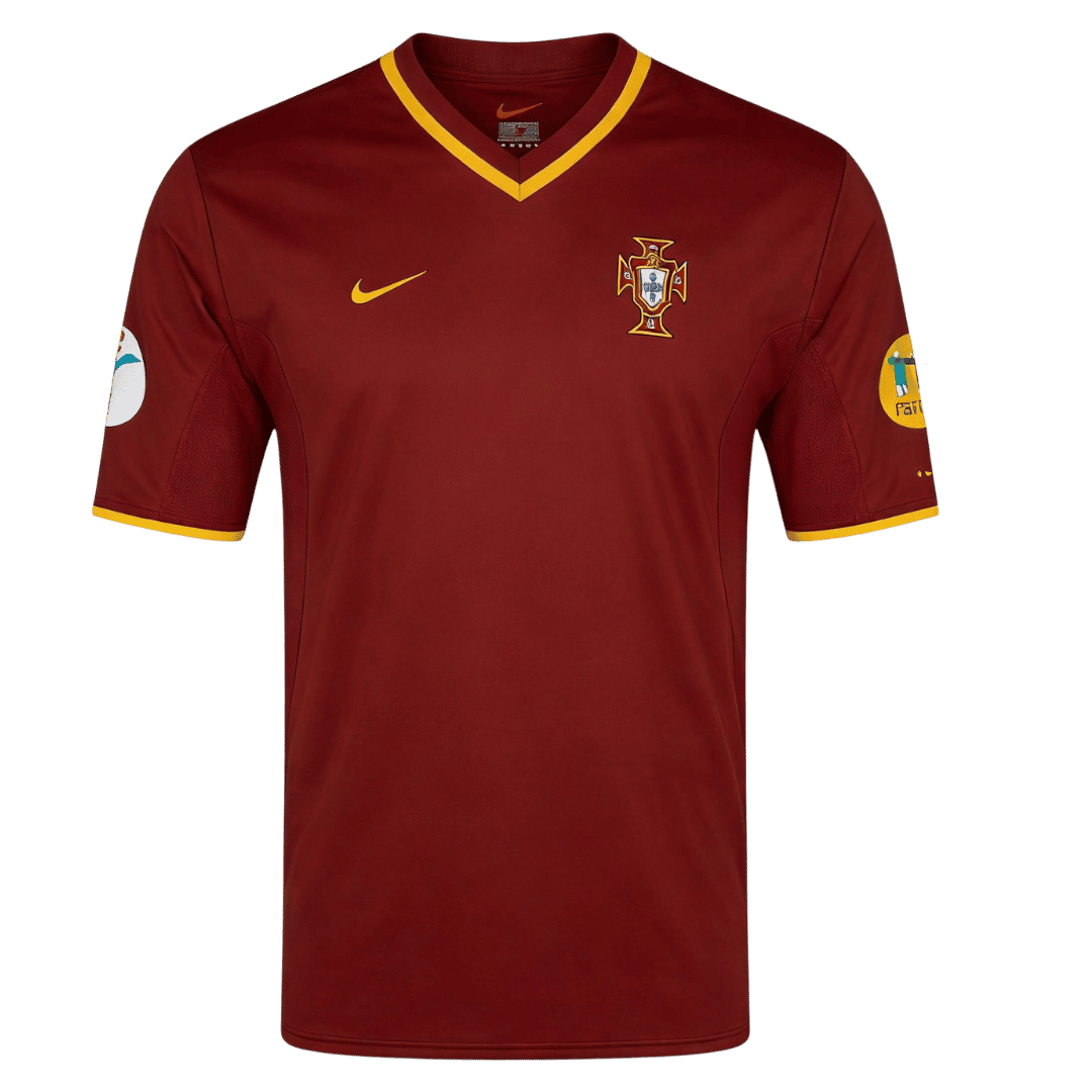 Portugal 2000 Retro Jersey Home Soccer Shirt - bestsoccerstore