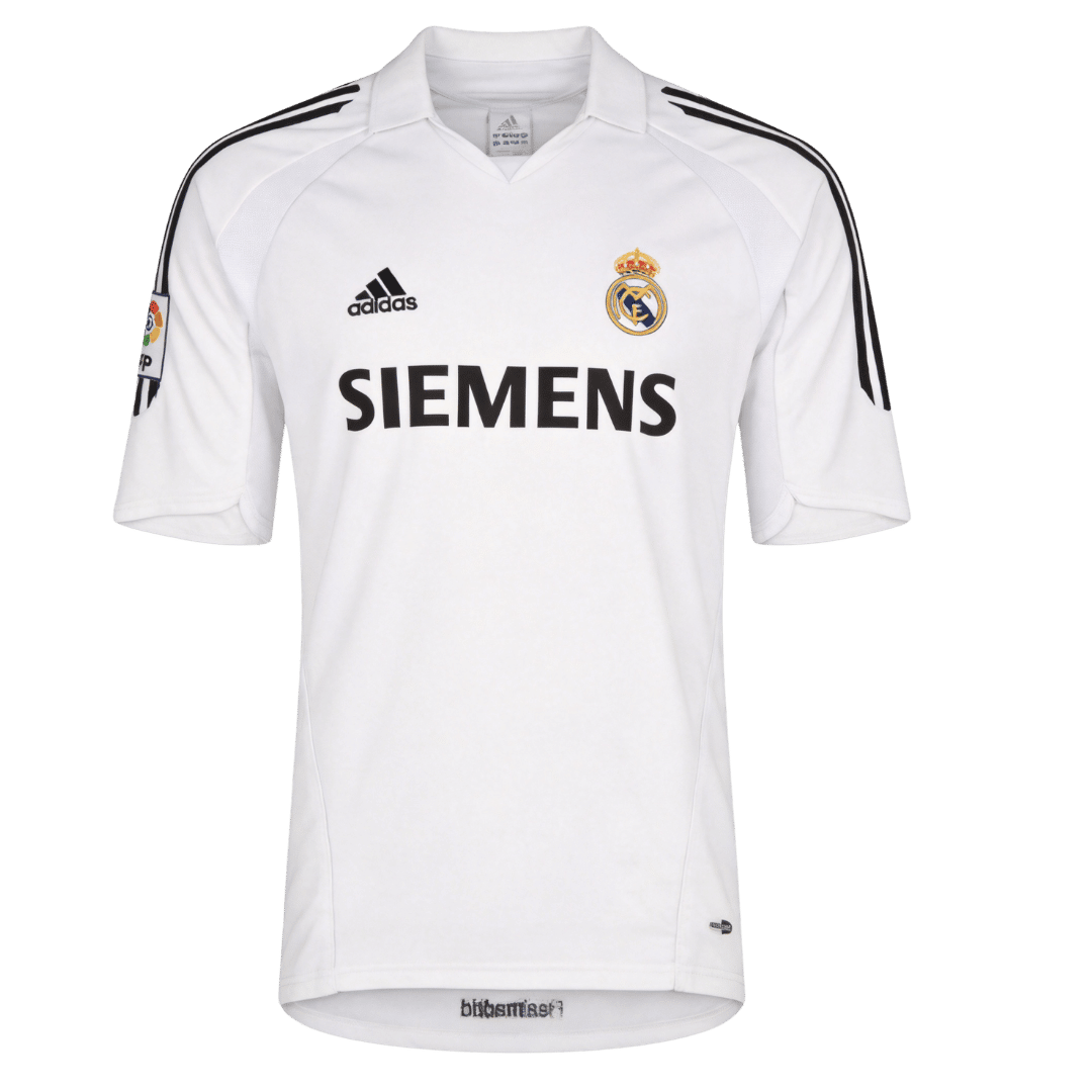 Real Madrid 2005/06 Retro Jersey Home Soccer Shirt - bestsoccerstore