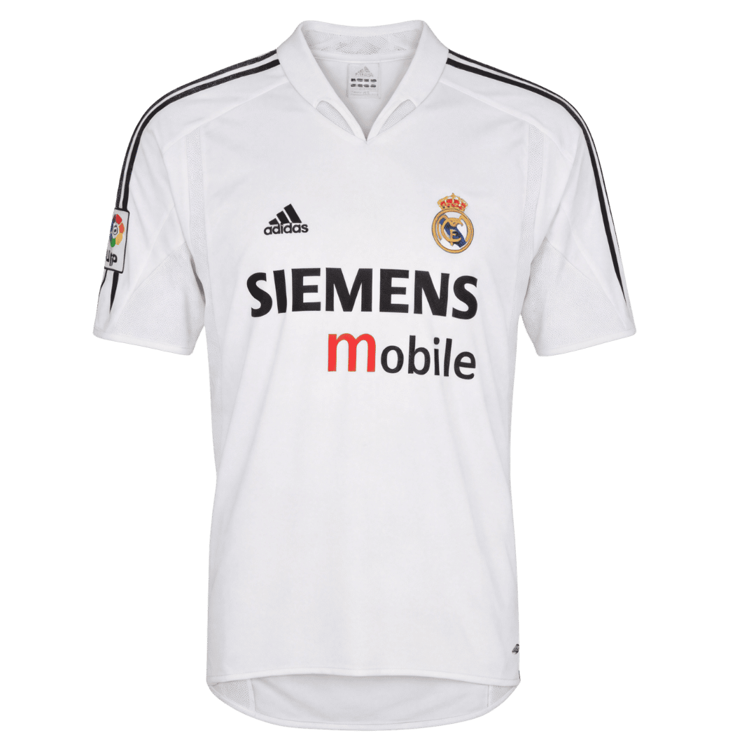 Real Madrid 2004/05 Retro Jersey Home Soccer Shirt - bestsoccerstore