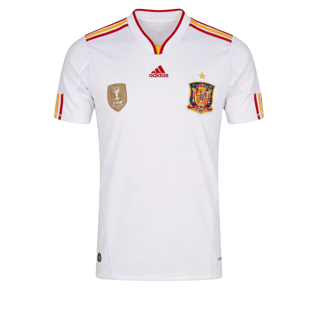 Spain 2011 Retro Jersey Away Soccer Shirt - bestsoccerstore