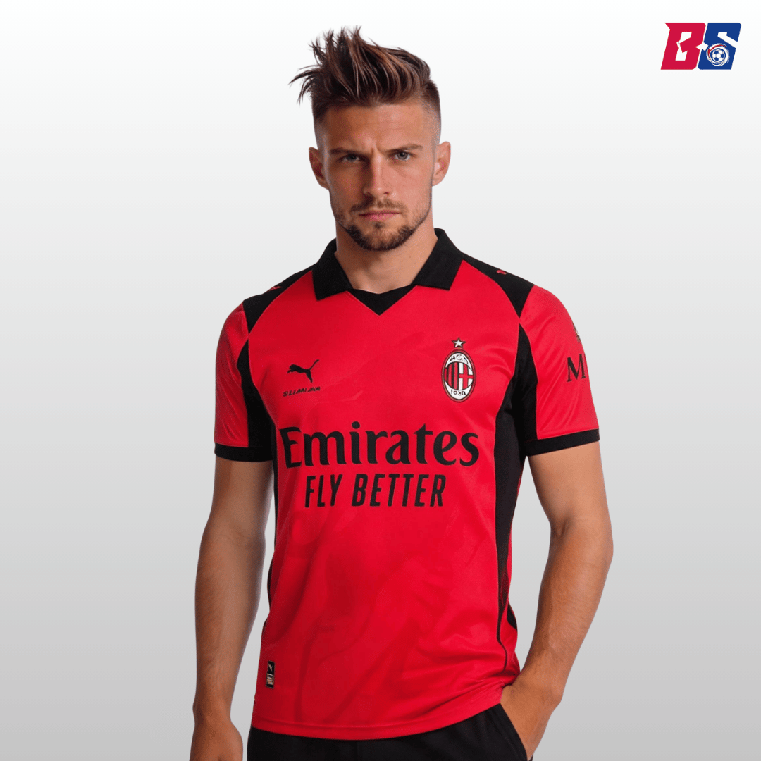 AC Milan x Slam Jam Fourth Soccer Jersey Custom Shirt 2025/26 - bestsoccerstore