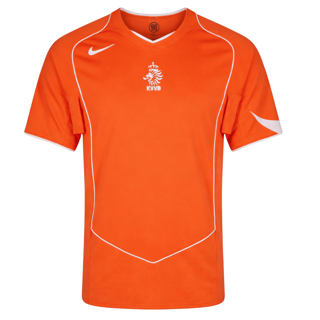 Netherlands 2004 Retro Jersey Home Soccer Shirt - bestsoccerstore