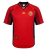 Spain 1998 Retro Jersey Home Soccer Shirt - bestsoccerstore