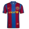 Barcelona 2007/08 Retro Jersey Home Soccer Shirt - bestsoccerstore