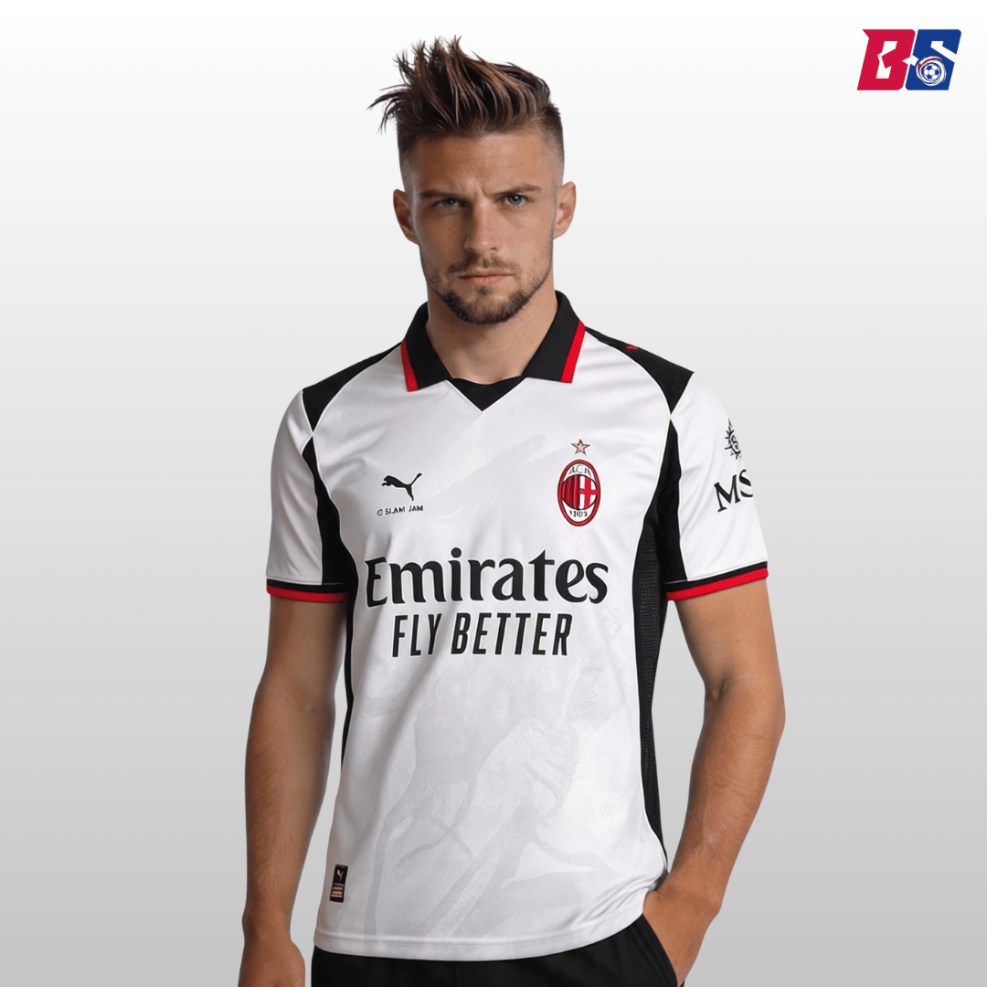 AC Milan x Slam Jam Fourth Soccer Jersey Custom Shirt 2025/26 - bestsoccerstore