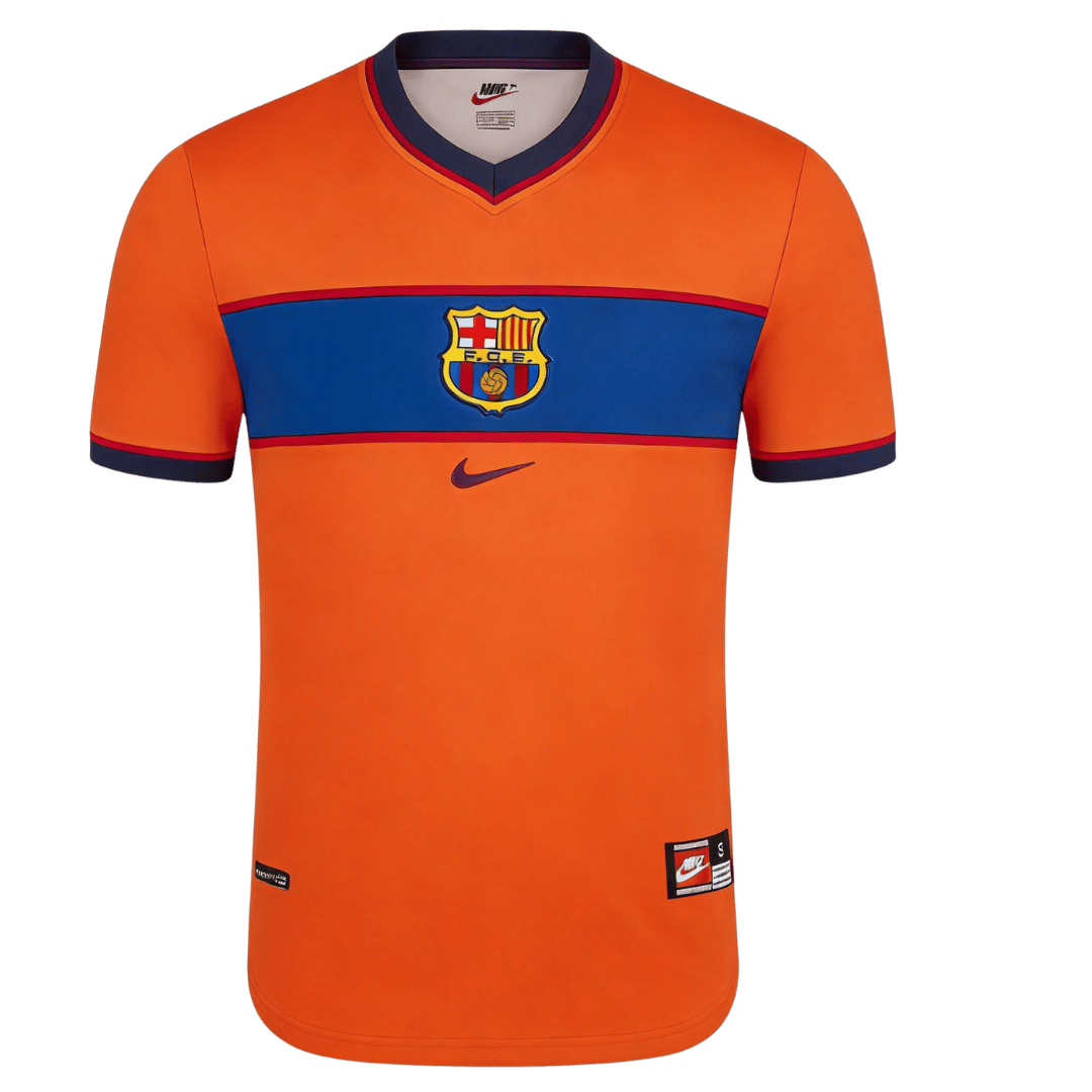 Barcelona 1998/99 Retro Jersey Third Away Soccer Shirt - bestsoccerstore