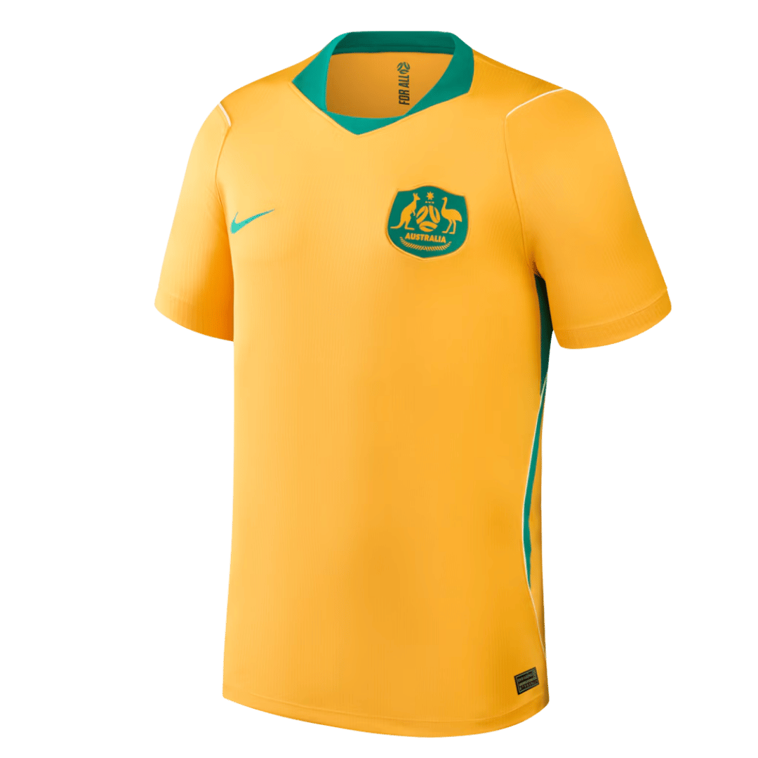 Australia Soccer Jersey Home Custom Shirt World Cup 2026 - bestsoccerstore