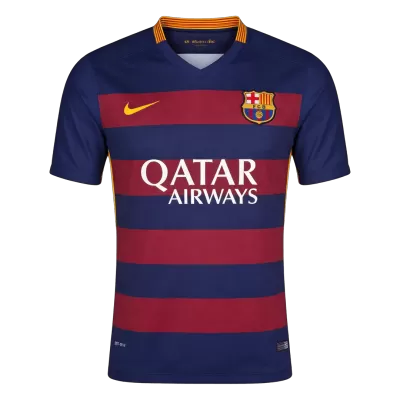 Barcelona 2015/16 Retro Jersey Home Soccer Shirt - bestsoccerstore