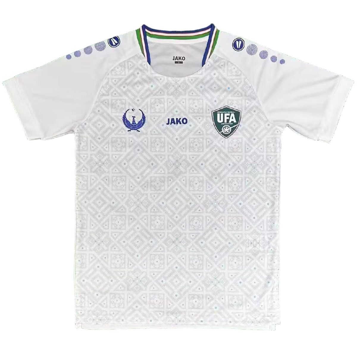 Uzbekistan Soccer Jersey Home Custom Shirt World Cup 2026 - bestsoccerstore