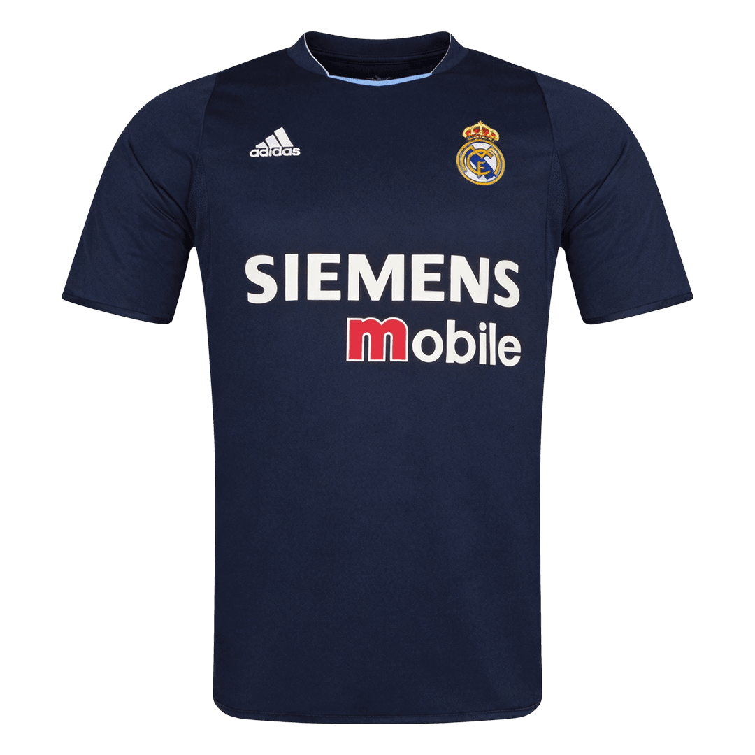 Real Madrid 2003/04 Retro Jersey Away Soccer Shirt - bestsoccerstore