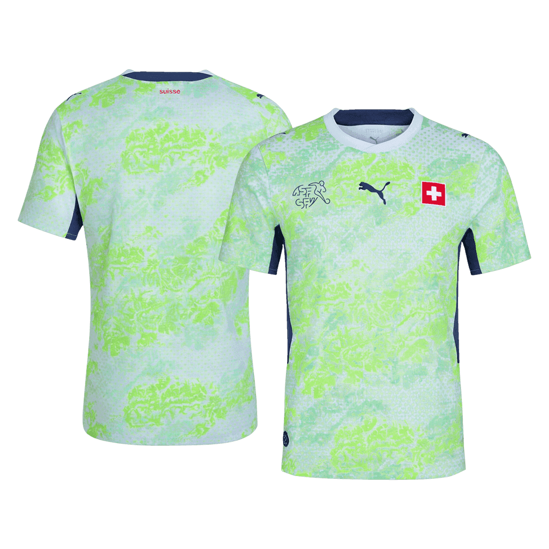Switzerland Player Version Away Soccer Jersey World Cup 2026 - bestsoccerstore