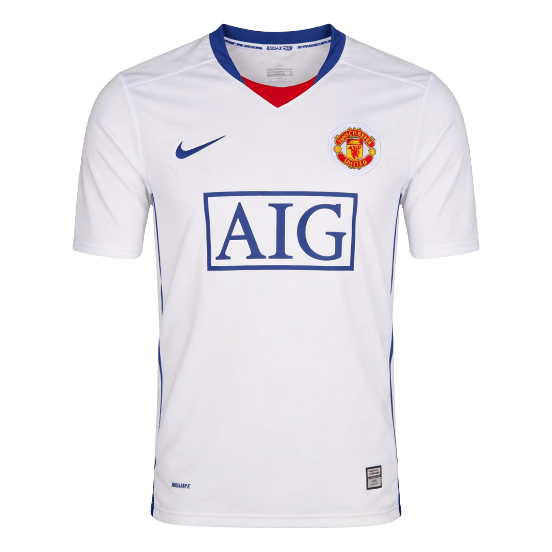 Manchester United 2008/09 Retro Jersey Away Soccer Shirt - bestsoccerstore