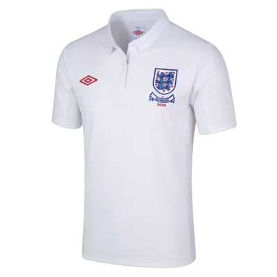 England 2009/10 Retro Jersey Home Soccer Shirt - bestsoccerstore