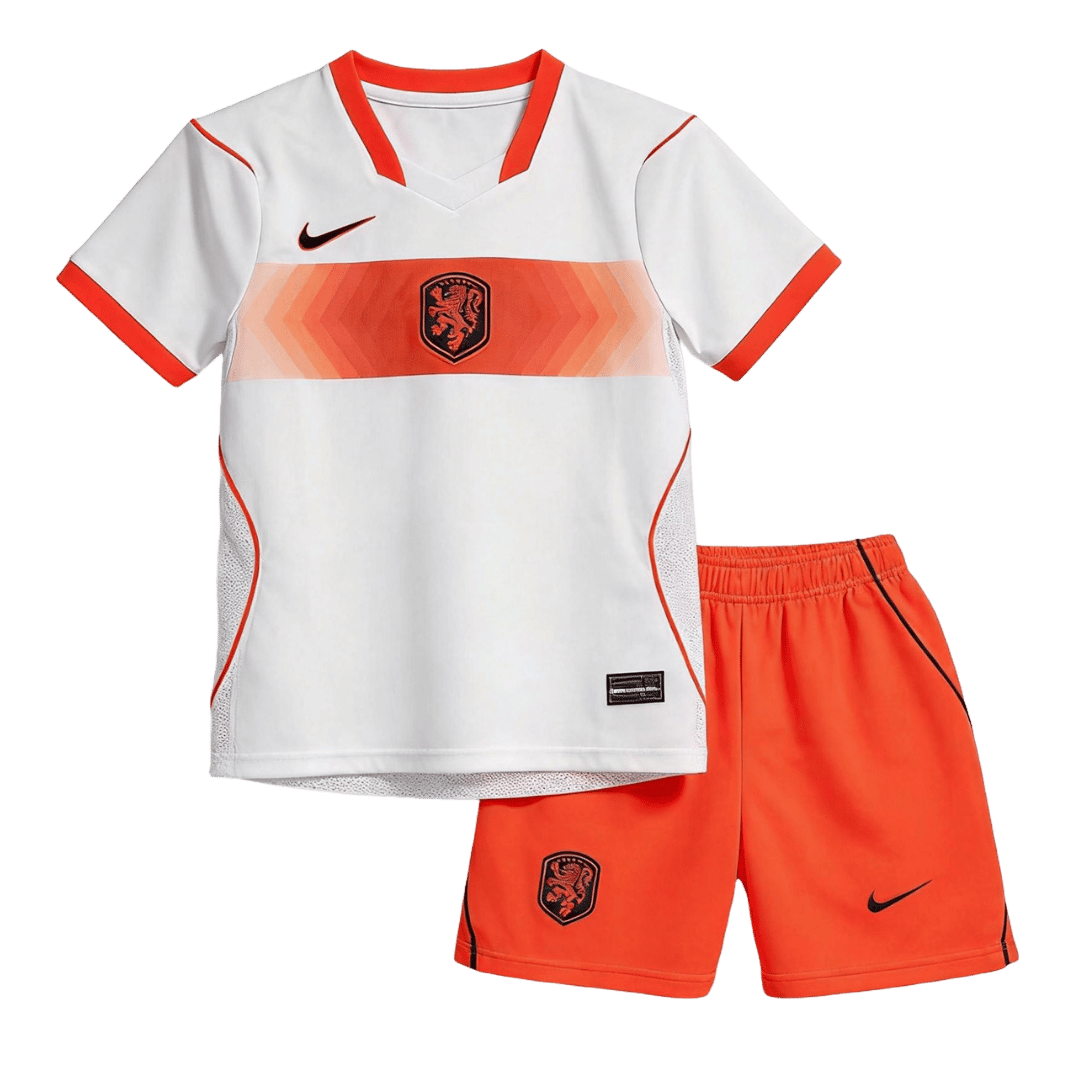 Kids Netherlands Away Custom Soccer Kits World Cup 2026 - bestsoccerstore