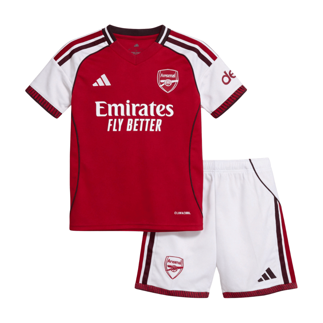 Kids Arsenal Home Custom Soccer Kits 2026/27 - bestsoccerstore