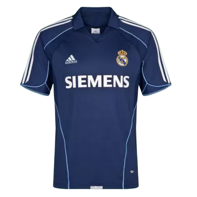 Real Madrid 2005/06 Retro Jersey Away Soccer Shirt - bestsoccerstore