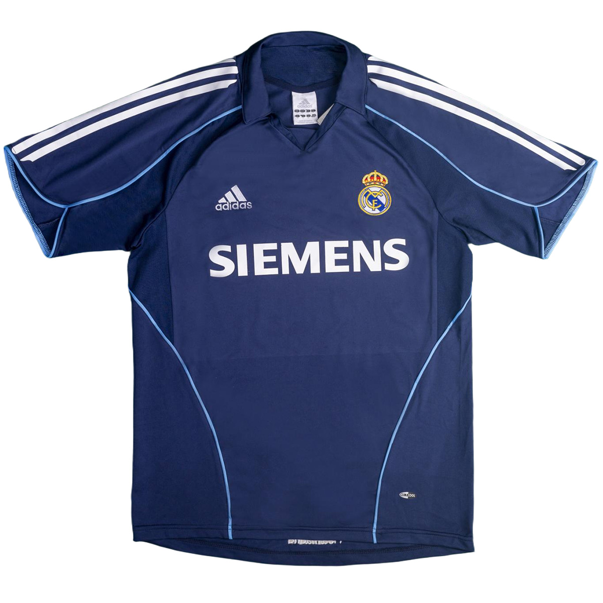 Real Madrid 2005/06 Retro Jersey Away Soccer Shirt - bestsoccerstore